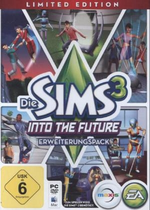 Die Sims 3 - Into the Future, Erweiterungspack, Limited Edition, DVD-ROM