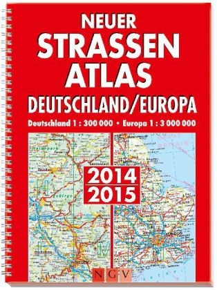 Neuer Stra&szlig;enatlas Deutschland/Europa 2014/2015