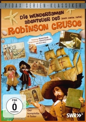 Die wundersamen Abenteuer des Robinson Crusoe, 1 DVD