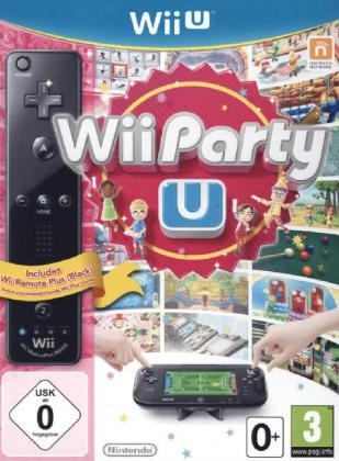 Wii U Party, 1 Nintendo-Wii U-Spiel + Wii U Fernbedienung (Remote) Black