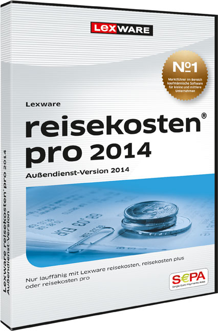 Lexware reisekosten pro 2014 Au&szlig;endienst-Version