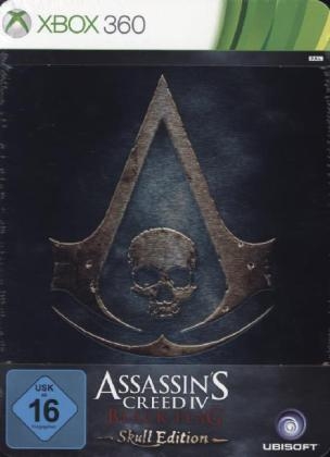 Assassin's Creed IV Black Flag - Skull Edition, Xbox360-DVD