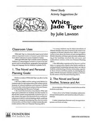 White Jade Tiger Teachers' Guide - Julie Lawson