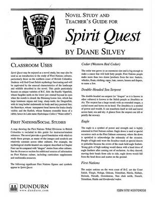 Spirit Quest Teachers' Guide - Diane Silvey