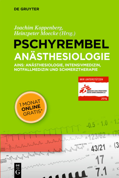 Pschyrembel An&auml;sthesiologie - 