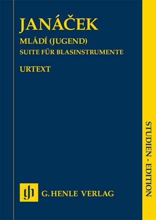 Leos Janácek - Mládí (Jugend) - Suite für Blasinstrumente für Flöte/Piccolo, Oboe, Klarinette (B), Horn (F), Fagott, Bassklarinette (B)