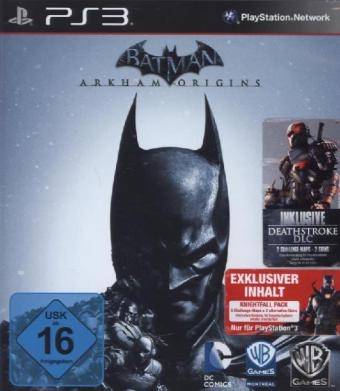 Batman: Arkham Origins - Day 1 Edition (inkl. Deathstroke Pack), PS3-Blu-ray Disc