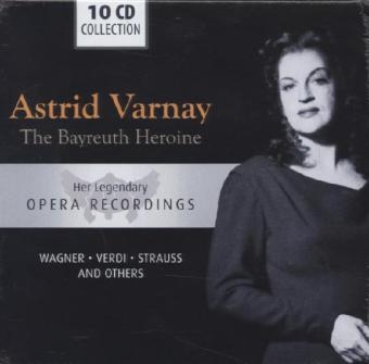 Astrid Varnay - The Bayreuth Heroine, 10 Audio-CDs - 