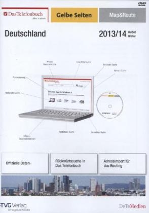 Das Telefonbuch, Gelbe Seiten, Map&Route, Herbst/Winter 2013/14