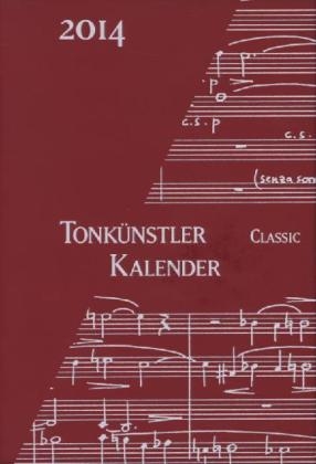 Tonkünstler-Kalender 'Classic', Taschenkalender 2015