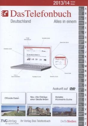 Das Telefonbuch. Deutschland mit Rückwärts-Suche, Herbst/Winter 2013/14