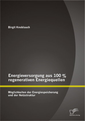 Energieversorgung aus 100 % regenerativen Energiequellen: M&ouml;glichkeiten der Energiespeicherung und der Netzstruktur - Birgit Knoblauch