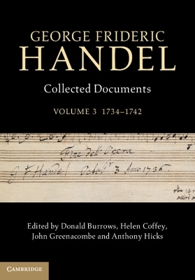 George Frideric Handel: Volume 3, 1734&ndash;1742 - 