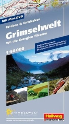 Grimselwelt Erlebnis Wanderkarte