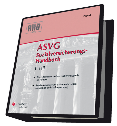 ASVG-Sozialversicherungs-Handbuch in zwei Teilen