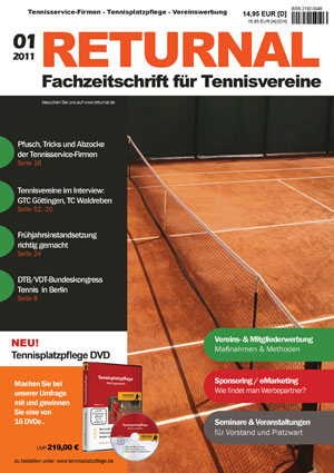 RETURNAL - Fachzeitschrift f&uuml;r Tennisvereine (Ausgabe 1)
