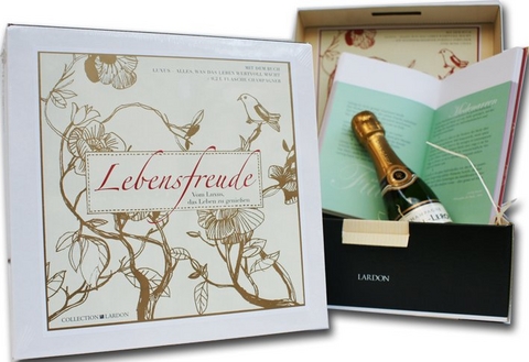 Geschenkbox mit Buch: LEBENSFREUDE &ndash; DIE LUXUS BOX