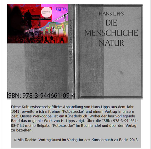 Die menschliche Natur - Hans Lipps, Karl-Ludwig Sauer