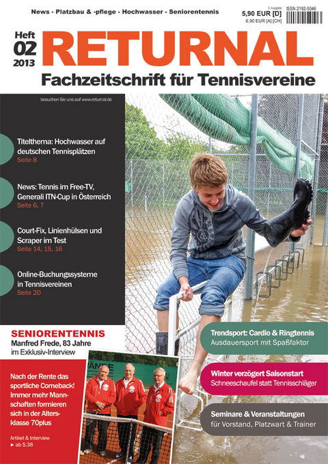RETURNAL - Fachzeitschrift f&uuml;r Tennisvereine (Ausgabe 4)