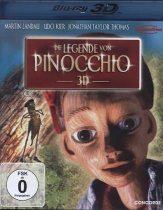 Die Legende von Pinocchio 3D, 1 Blu-ray