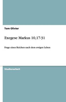 Exegese Markus 10,17-31
