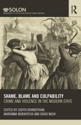 Shame, Blame, and Culpability - 