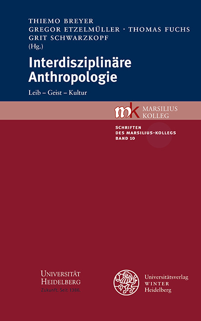Interdisziplin&auml;re Anthropologie - 