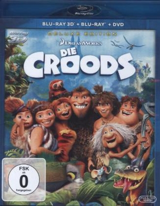 Die Croods 3D, 2 Blu-rays