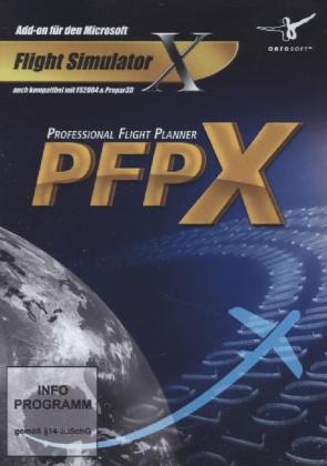 Professional Flight Planner PFP X, Add-on, CD-ROM