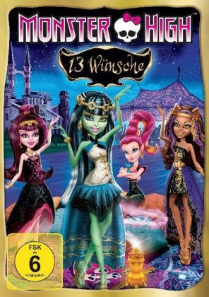 Monster High - 13 W&uuml;nsche, 1 DVD