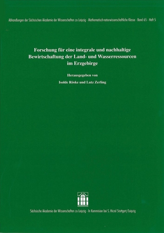 Forschung für eine integrale und nachhaltige Bewirtschaftung der Land- und Wasserressourcen im Erzgebirge