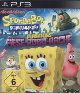 Spongebob Schwammkopf, Planktons fiese Robo-Rache, 1 PS3 Blu-ray Disc