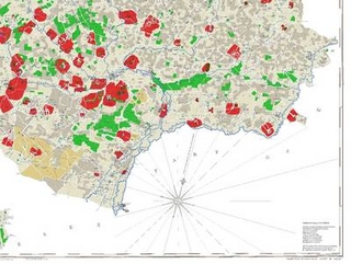 Dury and Andrews 1766 Map of Hertfordshire - Digitally Redrawn