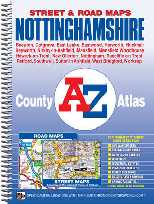 Nottinghamshire A-Z County Atlas -  A&ndash;Z maps