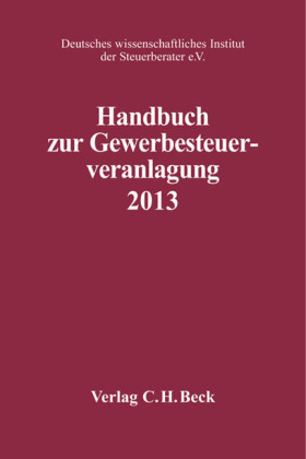 Handbuch zur Gewerbesteuerveranlagung 2013