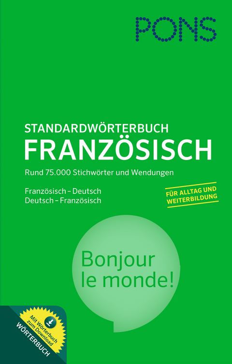 PONS Standardw&ouml;rterbuch Franz&ouml;sisch