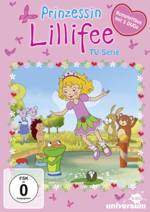 Prinzessin Lillifee TV-Serie Komplettbox, 5 DVDs