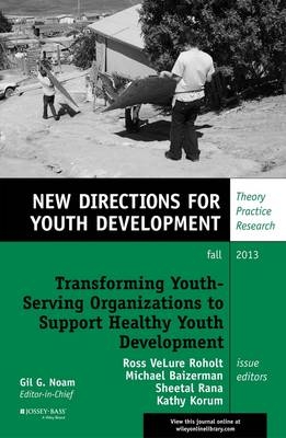 Transforming Youth Serving Organizations to Support Healthy Youth Development - 