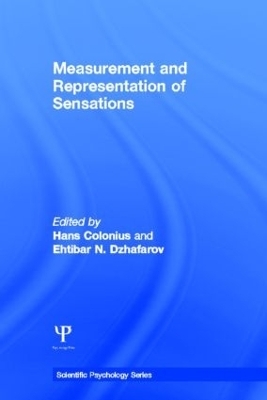 Measurement and Representation of Sensations - 