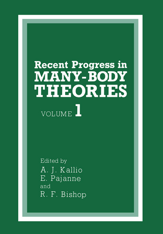Recent Progress in MANY-BODY THEORIES