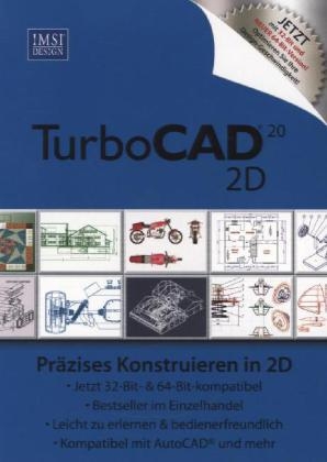 TurboCAD Version 20 2D, 1 DVD-ROM