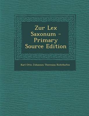 Zur Lex Saxonum