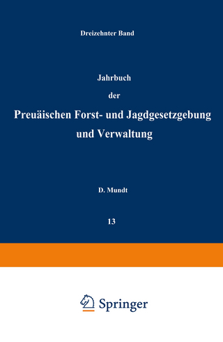 Jahrbuch der Preußischen forst- und Jagdgesetzgebung und Verwaltung