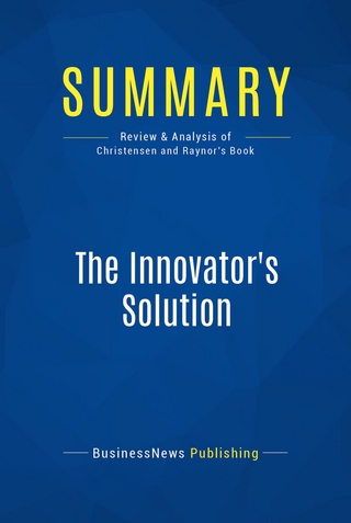 Summary: The Innovator's Solution