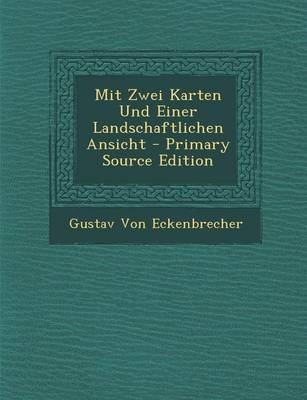 Mit Zwei Karten Und Einer Landschaftlichen Ansicht