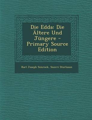 Die Edda - Karl Joseph Simrock, Snorri Sturluson