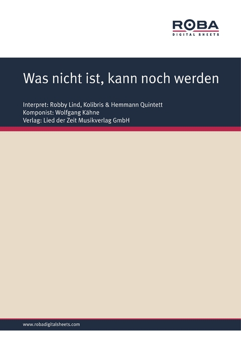 Was nicht ist, kann noch werden - Wolfgang K&auml;hne, Siegfried Osten