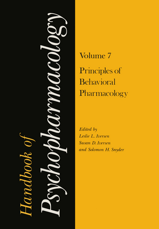 Handbook of Psychopharmacology