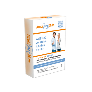 Azubishop24.de Add-on-Lernkarten Wirtschafts- und Sozialkunde für Büroberufe