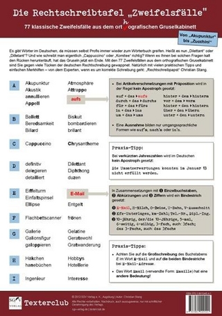 Die Rechtschreibtafel 